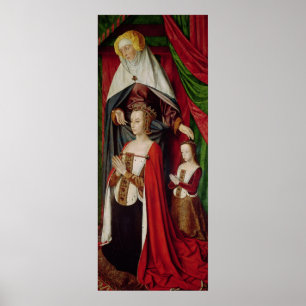 Das Bourbon-Altarpiece Poster