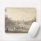 Das Bowling Green bei Claremont, 1738 (Stich) Mousepad (Mit Mouse)