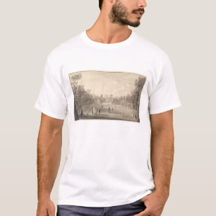 Das Bowling Green bei Claremont, 1738 (Stich) T-Shirt