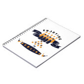 Das Bowling-Notebook Notizblock (Linke Seite)