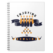 Das Bowling-Notebook Notizblock (Vorderseite)