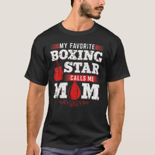 Das Boxen meines Lieblingsboxsterns nennt mich Mam T-Shirt