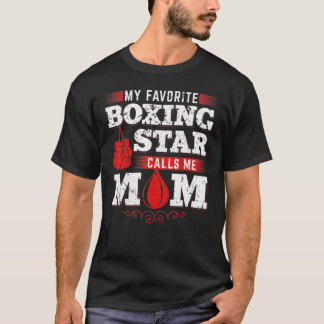 Das Boxen meines Lieblingsboxsterns nennt mich Mam T-Shirt