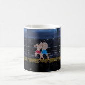 Das Boxer Gemälde von Alfred Fox Kaffeetasse (Mittel)
