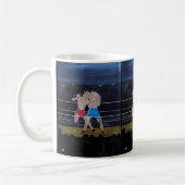 Das Boxer Gemälde von Alfred Fox Kaffeetasse (Links)