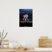 Das Boxer-Gemälde von Alfred Fox Poster (Küche)