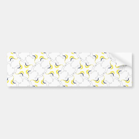 Das Boxermuster Autoaufkleber (Vorne)