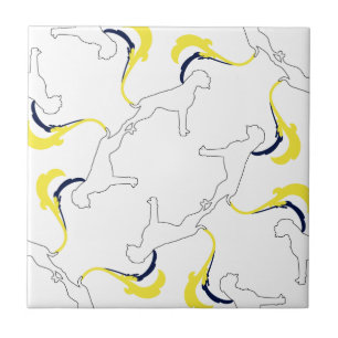 Das Boxermuster Fliese