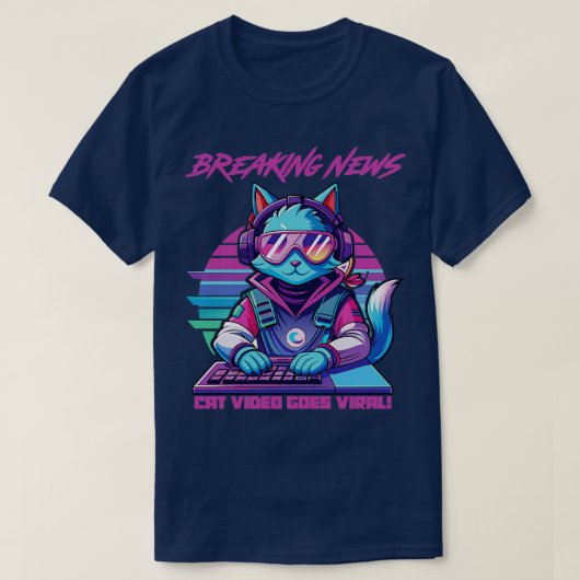Das brandaktuelle Cat-Video verbreitet sich T-Shirt (Design vorne)