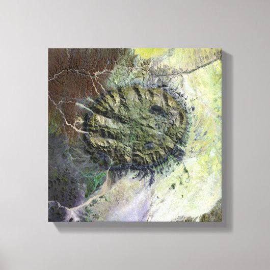 Das Brandberger Massiv in Nordnamibia Leinwanddruck (Vorderseite)