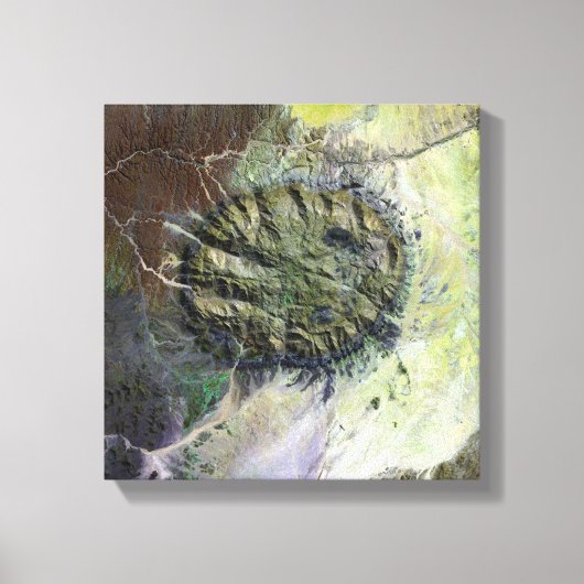 Das Brandberger Massiv in Nordnamibia Leinwanddruck (Vorderseite)