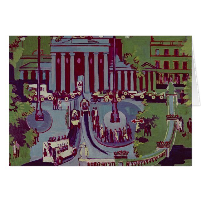 Das Brandenburger Tor, Berlin, 1929 (Vorderseite (Horizontal))