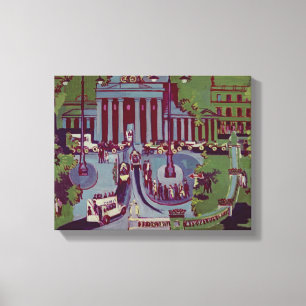 Das Brandenburger Tor, Berlin, 1929 Leinwanddruck