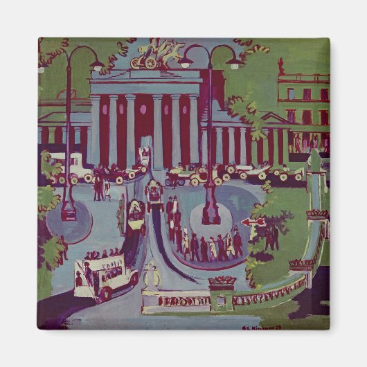 Das Brandenburger Tor, Berlin, 1929 Magnet (Vorne)