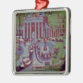 Das Brandenburger Tor, Berlin, 1929 Silbernes Ornament (Links)