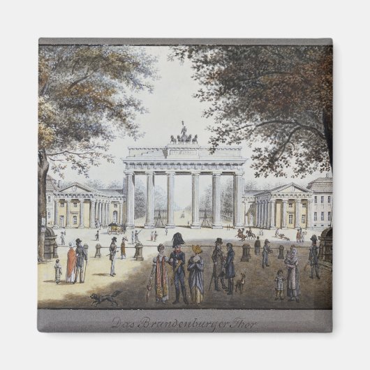 Das Brandenburger Tor, Berlin Magnet (Vorne)