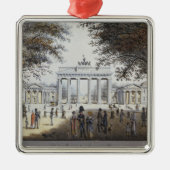 Das Brandenburger Tor, Berlin Ornament Aus Metall (Vorne)