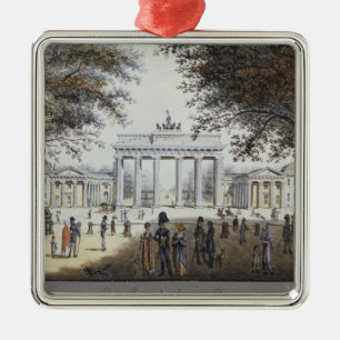 Das Brandenburger Tor, Berlin Ornament Aus Metall