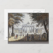 Das Brandenburger Tor, Berlin Postkarte (Vorne/Hinten)