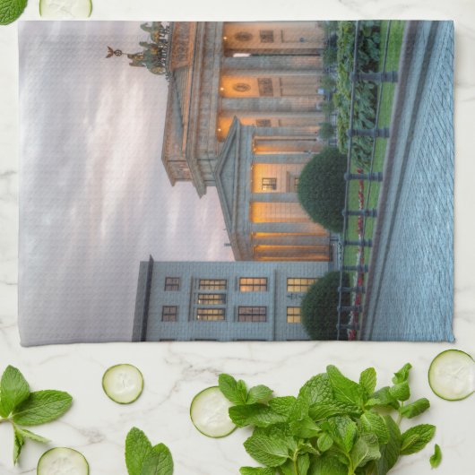 Das Brandenburger Tor Handtuch (Gefaltet)