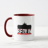 Das Brandenburger Tor in Berlin Tasse (Links)