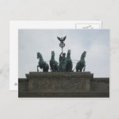 Das Brandenburger Tor Postkarte (Vorne/Hinten)