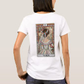 Das Braut-Tarot-Garn-Kunst Historisches T-Shirt (Rückseite)