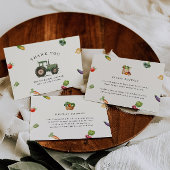 Das Brautparty der Marktrezeptkarte Begleitkarte