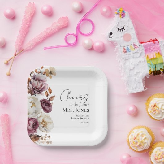 Das Brautparty der Zukunft Pappteller (Party)