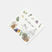 Das Brautparty des Bauern außerhalb des Marktes Serviette (Ecke)