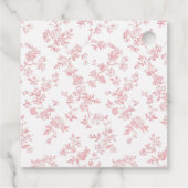 Das Brautparty des Blumenhandels-Bauern ist neu Geschenkanhänger (Rückseite)