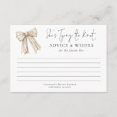 Das Brautparty des Knochenkrebs zu binden Karte (Vorderseite)