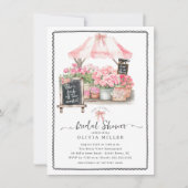 Das Brautparty des Marktes Einladung (Vorderseite)