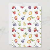 Das Brautparty des Marktes Einladung (Rückseite)