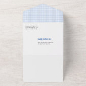 Das Brautparty des Marktes für die Bauern All In One Einladung (Außenbereich)