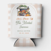 Das Brautparty des Marktes für die Bauern frisch v Dosenkühler (Vorderseite)