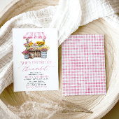 Das Brautparty des Marktes für die Bauern frisch v Einladung