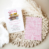 Das Brautparty des Marktes für die Bauern frisch v Einladung