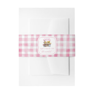 Das Brautparty des Marktes für die Bauern frisch v Einladungsbanderole