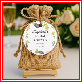 Das Brautparty des Marktes für die Bauern frisch v Geschenkanhänger