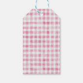 Das Brautparty des Marktes für die Bauern frisch v Geschenkanhänger (Rückseite)