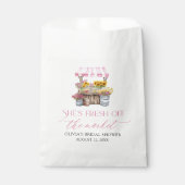 Das Brautparty des Marktes für die Bauern frisch v Geschenktütchen (Vorderseite)