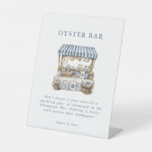 Das Brautparty des Marktes für Küstenmärkte Sockelschild (Vorderseite)