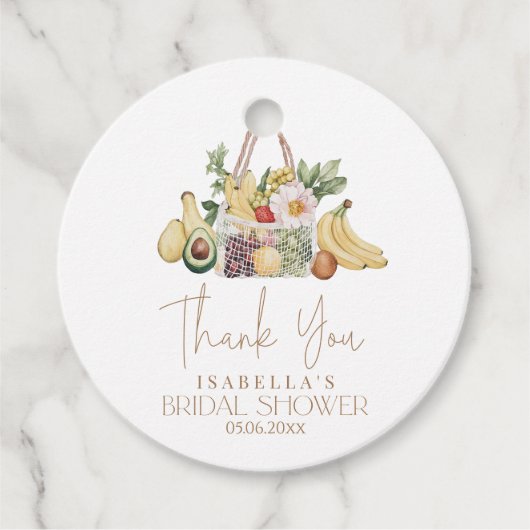 Das Brautparty des Marktes Geschenkanhänger (Vorderseite)