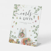 Das Brautparty des Marktes | Karten und Geschenke Sockelschild (Vorderseite)