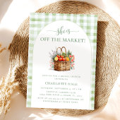 Das Brautparty des Marktes Moderne Bauer Einladung