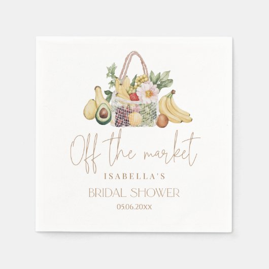 Das Brautparty des Marktes Serviette (Vorderseite)