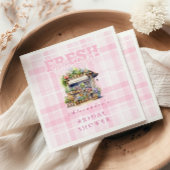 Das Brautparty des Marktes Serviette