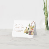 Das Brautparty des Marktes Vielen Dank Karte (Vorderseite)