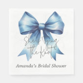 Das Brautparty des "Unbekannten" Serviette (Vorderseite)